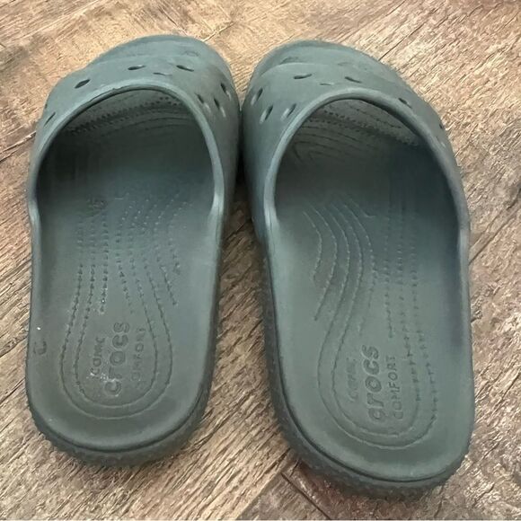 Crocs Baya Slides Women’s size 9 ( Men’s 7 ) Grey - Picture 5 of 8